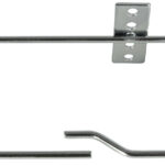 Stalen kabelgeleider, 140 x 100 mm, verzinkt