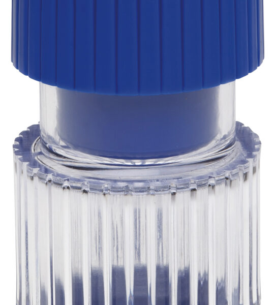 Eerste hulpset tafelmodel, blauw/transparant