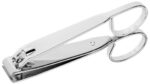 Nagelknipper met schaaroogjes, verchroomd