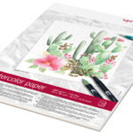 Tombow Aquarelpapierblok, dubbelzijdig gelijmd, 240 x 320 mm