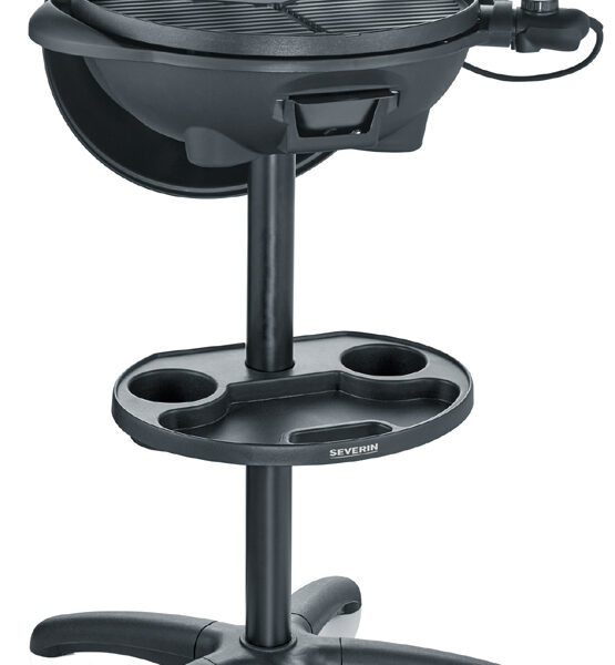 Severin Barbecue Staand Grilrooster, Met deksel, 2000 watt
