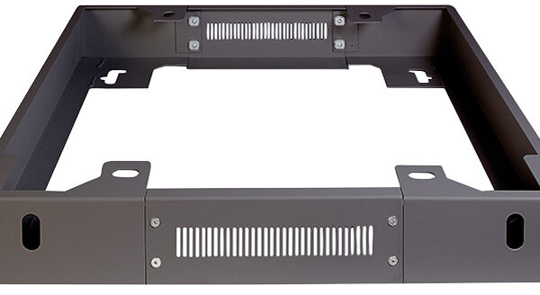 LogiLink Bodemplaat 800 x 800 mm, zwart (RAL9005)