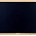 Krijttafel Optimum, eikenhout look, 60 x 45 cm