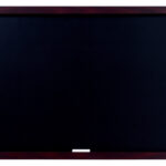 Krijtbord Optimum, kersenhoutlook, 60 x 45 cm