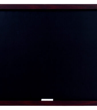 Krijtbord Optimum, kersenhoutlook, 60 x 45 cm