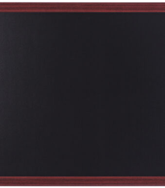 Krijttafel met kersenhouten kader, 90 x 60 cm