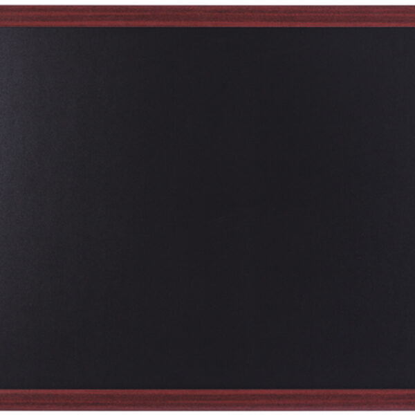 Krijttafel met kersenhouten kader, 90 x 60 cm