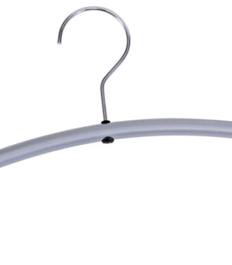 Metalen kledinghangers, set van 6