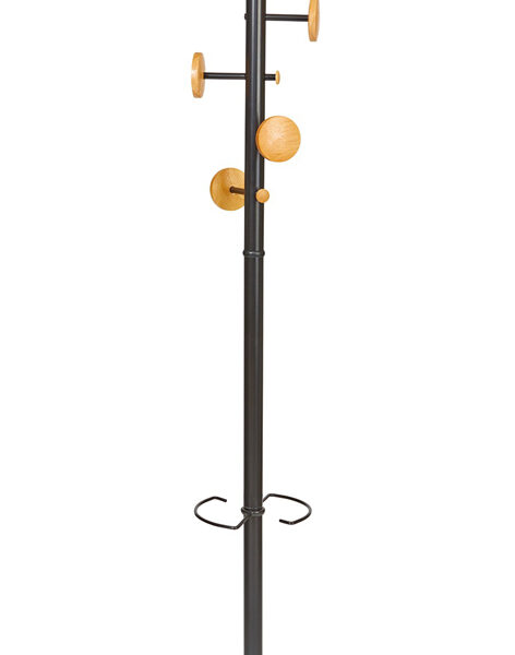 Klerenhanger 'MUZIEK', hoogte 1,75 m, zwart