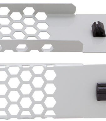 LogiLink 19" ventilatiepaneel, gereedschaploos, 1 hoogte-eenheid, lichtgrijs