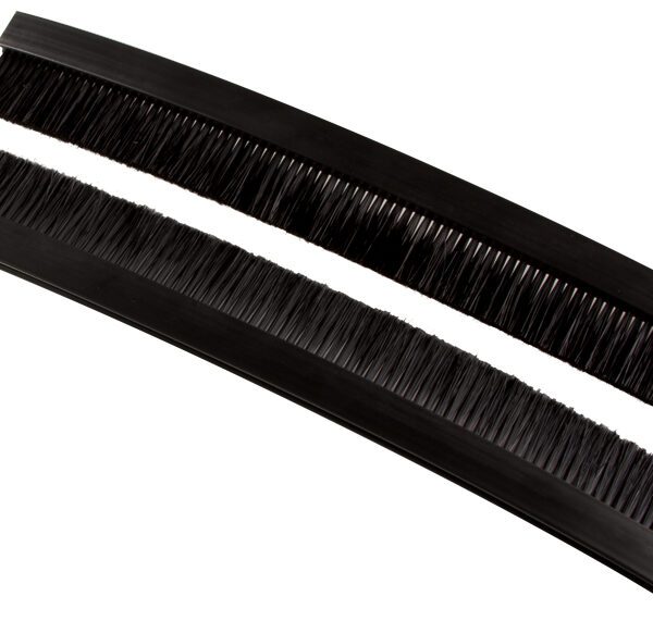 Kabelinvoerborstelset, zwart