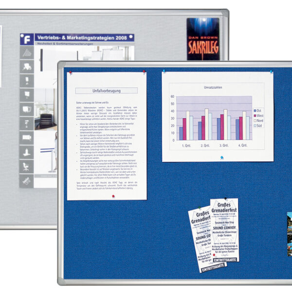 Vilt tafelkleed pro, 90 x 60 cm, grijs