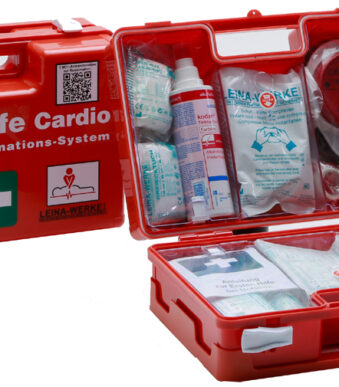 Eerste-hulpkoffer voor Hartreanimatie volgens DIN 13157-norm