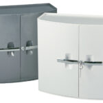 Verbandkast Sani Cab, leeg, wit