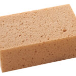 Magnetisch schoolbordgom bruin, 160x100x50mm