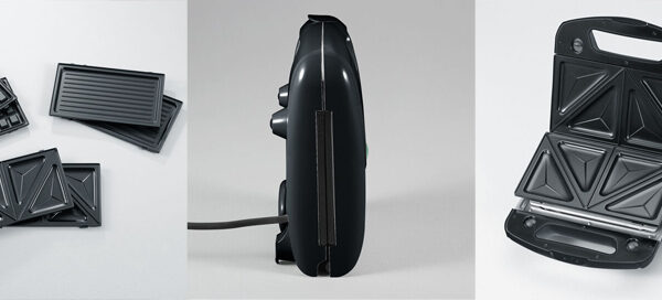 Severin Multisandwichgrill, zwart