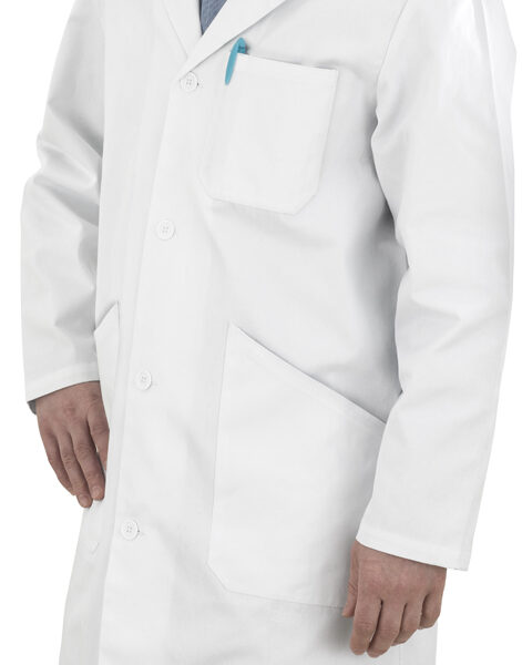 Werkschort, 240 g/m², maat S, wit