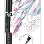 Pentel Pinsel Stiftpennen Artist, set van 4.