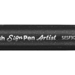 Penseelmarker Pentel Sign Pen Artist, zwart