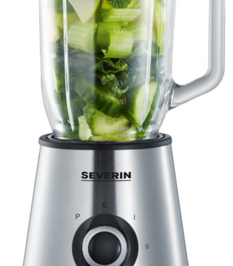 Staande mixer 500 watt, roestvrij staal / zwart