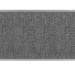 Bi-Office bureauscherm, geluiddempend, 1200 x 450 mm