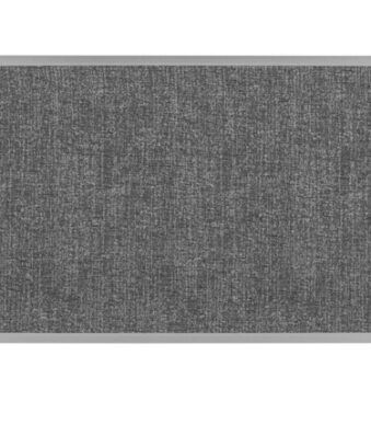 Bi-Office bureauscherm, geluiddempend, 1200 x 450 mm