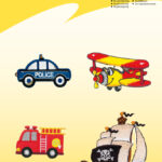 Kleiber assortiment voertuigmotieven, 4 stuks