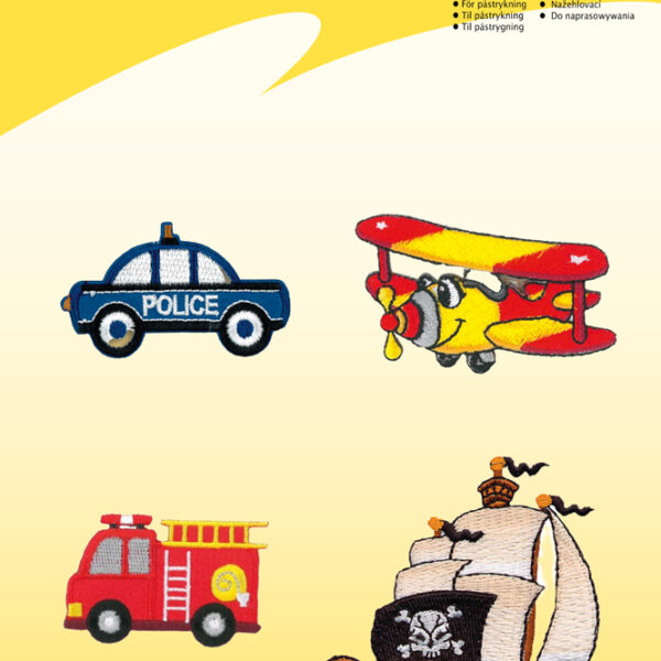 Kleiber assortiment voertuigmotieven, 4 stuks