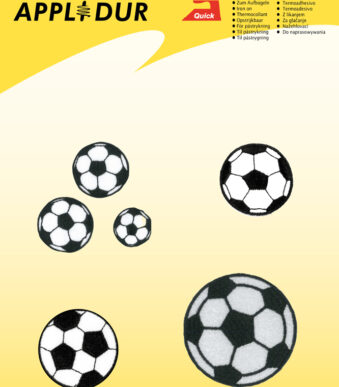 Kleiber Decoratieve Stickers 'Voetbal', 6 Motieven