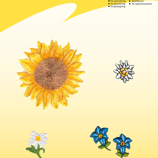 Kleiber assortiment applicaties 'Flowers 2', 5 motieven