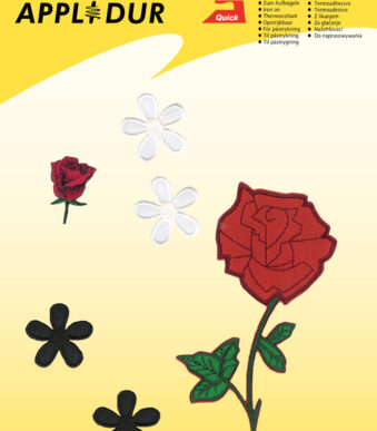 Kleiber Borduurmotieven 'Bloemen 1', 6 Ontwerpen