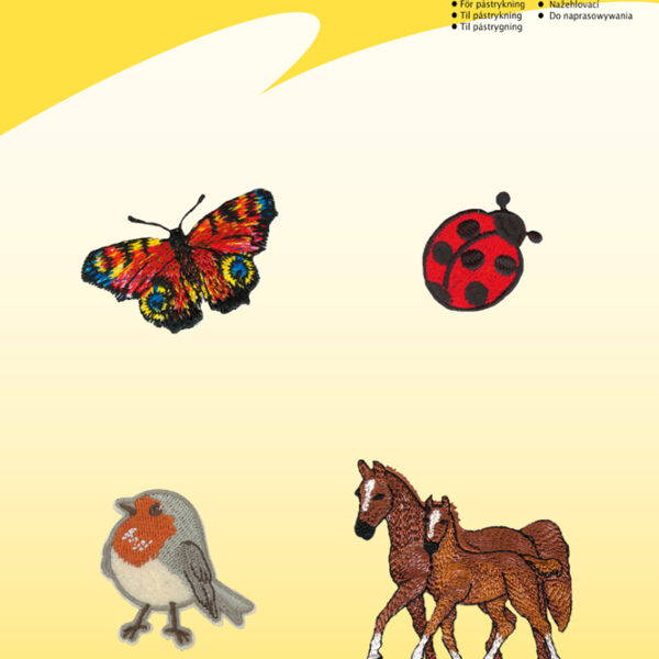 Kleibermotieven 'Dieren', set van 4