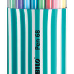 Stabilo fineliner Pen 68, 20 stuks, turkoois