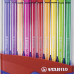 Stabilo stiften, 20 kleuren, rood
