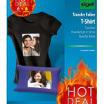 Inkjet-transferfolies 'Hot Deal' actie