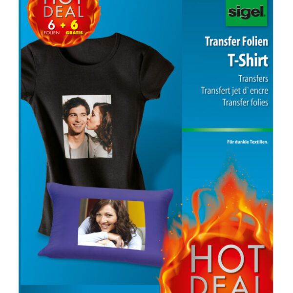 Inkjet-transferfolies 'Hot Deal' actie