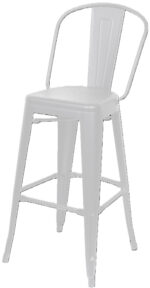 Barstoelen tuinset URBAN, 2 stuks, wit