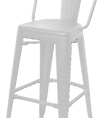 Barstoelen tuinset URBAN, 2 stuks, wit