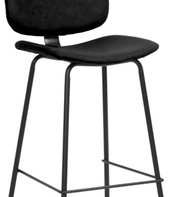 Krukset vintage, zwart (set van 2)