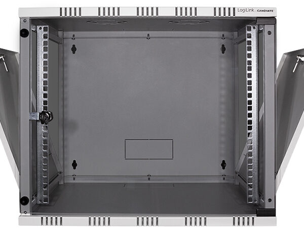 19" Wandverdeler SOHO, 9 HE, grijs (RAL7035)