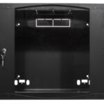 LogiLink 19 inch paneel, enkelwandig, 12 hoogte-eenheden, antracietgrijs.