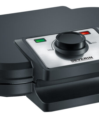 Severin Dubbel Wafelijzer WA 2106, 1200 Watt, zwart