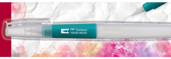 Tombow waterbakpenseel, middelgroot, geblindeerd