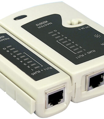 LogiLink kabeltester voor RJ11, RJ12, RJ45 met externe eenheid