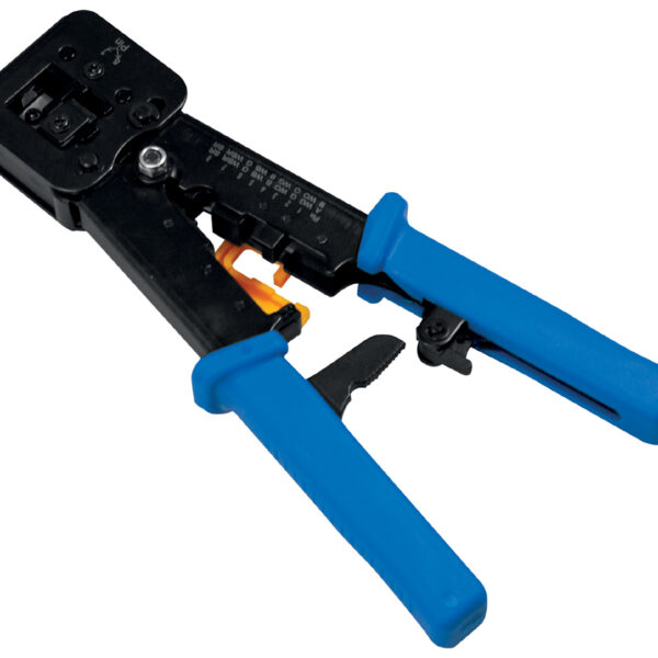 LogiLink Kniptang met crimptangen, blauw/geel