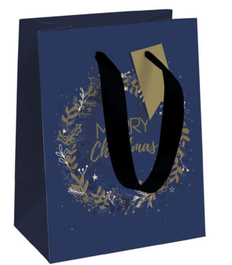 Clairefontaine kerstcadeauzakje 'Sterrenacht', klein