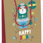 Clairefontaine kerstwenszak 'Make a Wish', middel