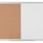 Bi-Office Combibord Whiteboard / Kurkbord, 60 x 45 cm