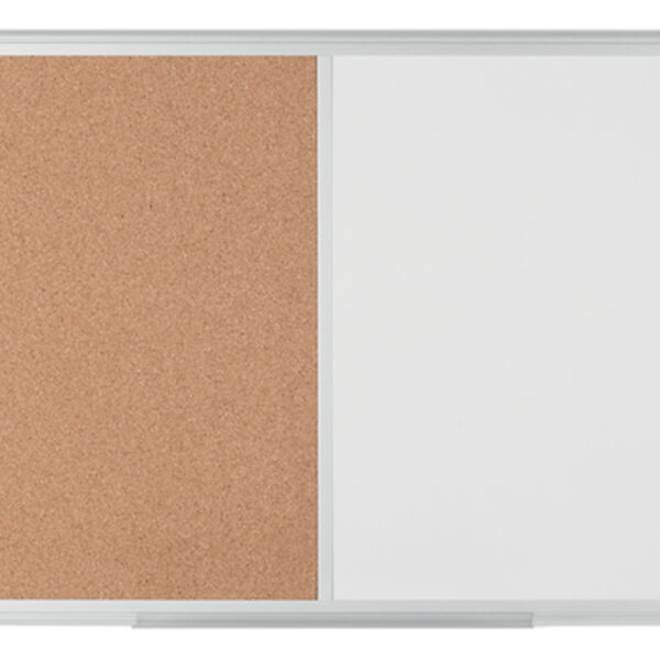 Bi-Office Combibord Whiteboard / Kurkbord, 60 x 45 cm