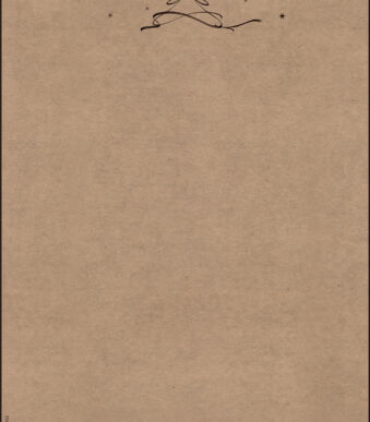 Kerstboom motief papier A4-formaat